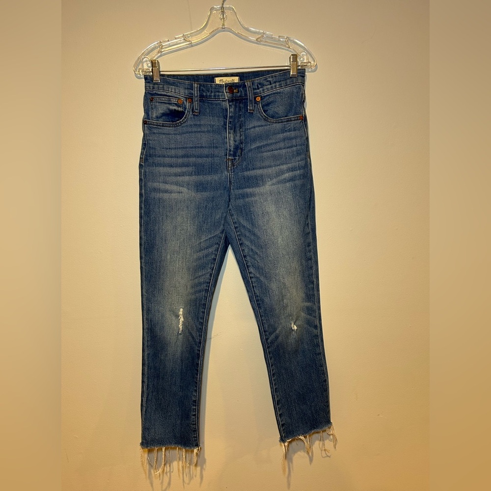 Madewell The High-Rise Slim Crop Boyjean Jeans Women’s Size 25